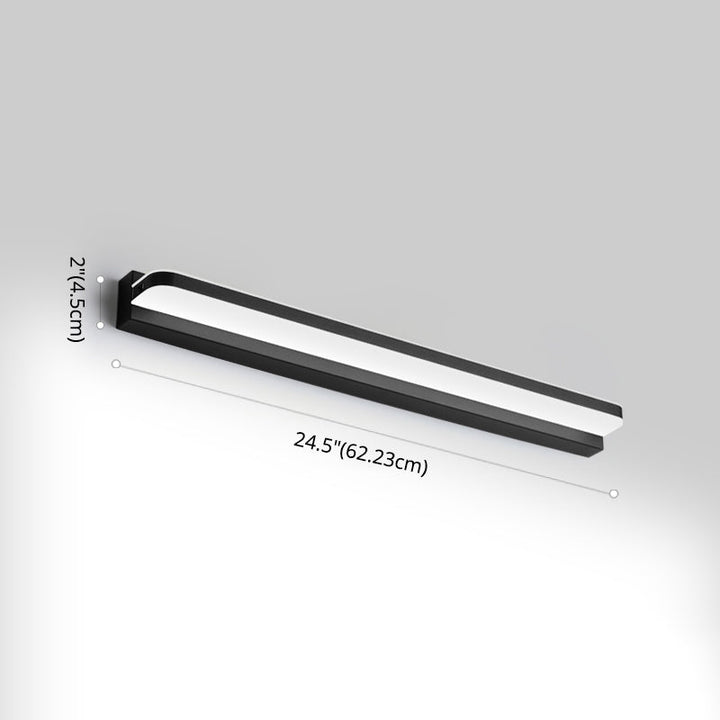 Lisslune | Linear Vanity Lighting Ideas Modern Style Wall Lamp in Multiple Invisible for Bathroom