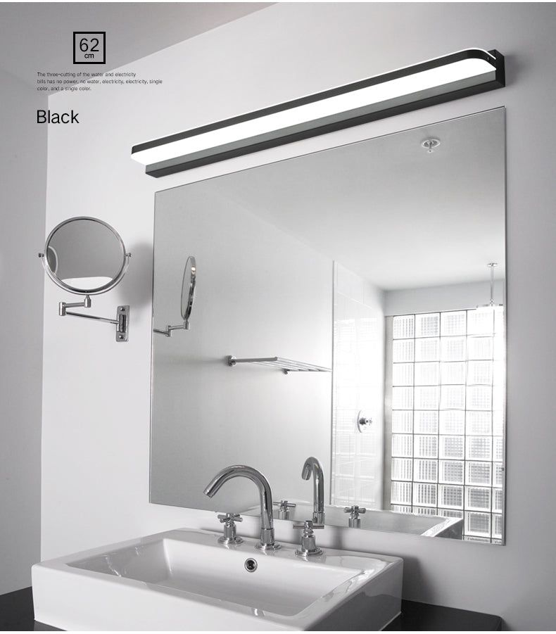 Lisslune | Linear Vanity Lighting Ideas Modern Style Wall Lamp in Multiple Invisible for Bathroom