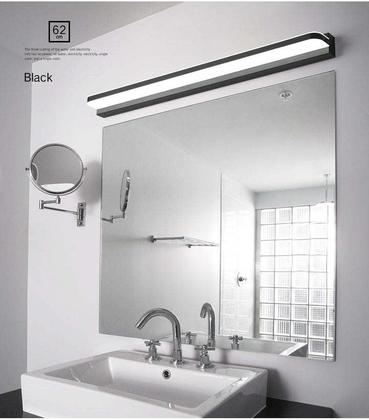 Lisslune | Linear Vanity Lighting Ideas Modern Style Wall Lamp in Multiple Invisible for Bathroom