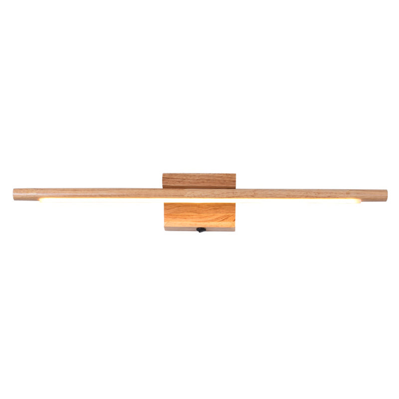 Lisslune | Wood LED Wall-Mounted Lighting Simplicity Residence Wall Lamp Lights for Bathroom