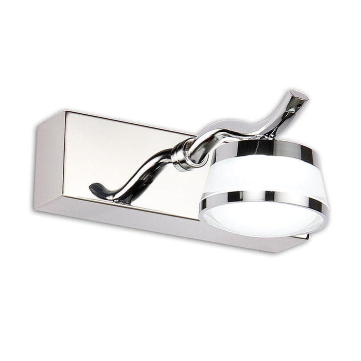Lisslune | Modern LED Crystal Makeup Mirror Lighting Stainless Steel Bathroom Makeup Wall Lights