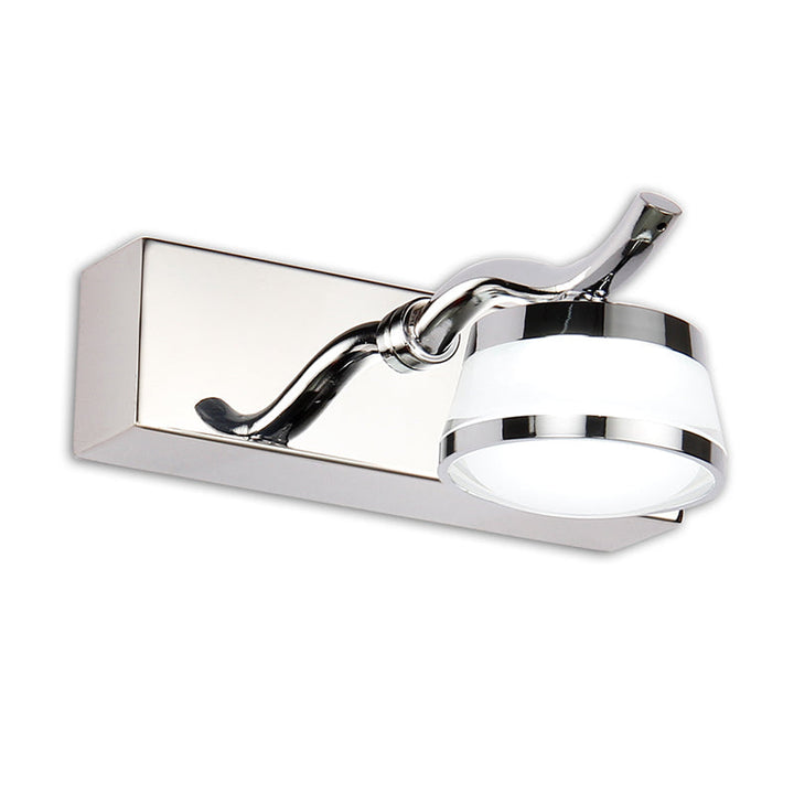 Lisslune | Modern LED Crystal Makeup Mirror Lighting Stainless Steel Bathroom Makeup Wall Lights