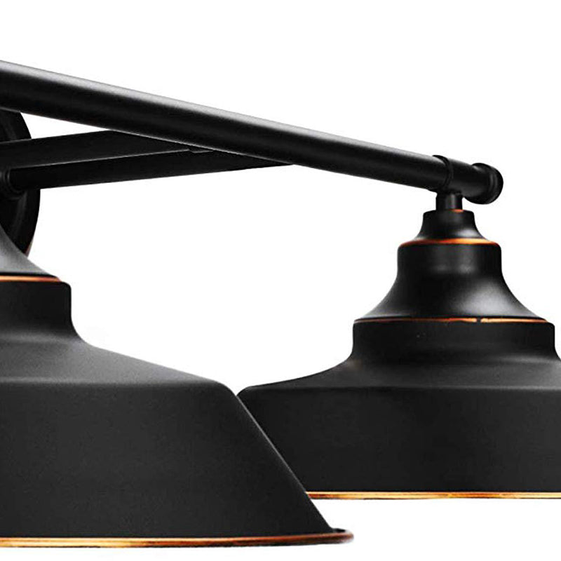 Lisslune | Vintage Industrial Wall Lamp Wall Light 2 Heads Metal Vanity Wall Lights for Bathroom