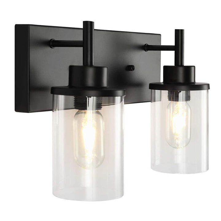 Lisslune | American Style Cosmetic Mirror Lights Metal Industrial Wall Lights for the Bathroom