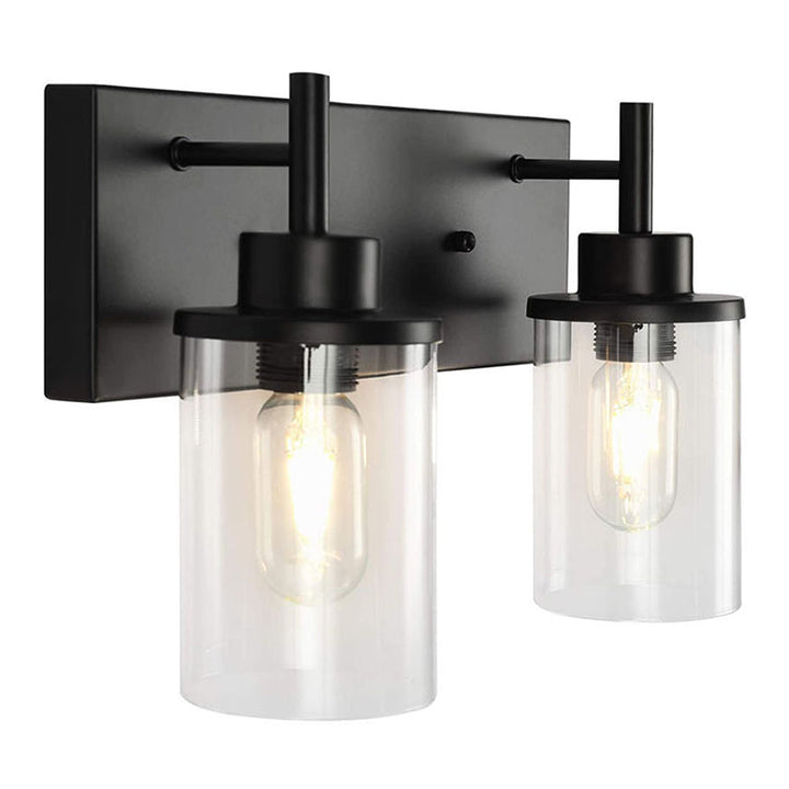 Lisslune | American Style Cosmetic Mirror Lights Metal Industrial Wall Lights for the Bathroom