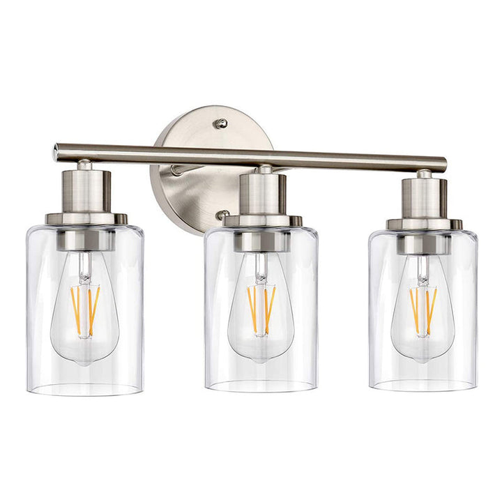 Lisslune | 3 Lights Industrial Vanity Mirror Lights Up and Down Lighting Wall Sconces for the Bathroom