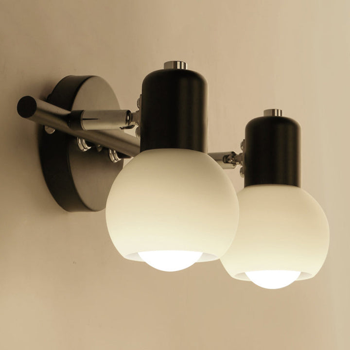 Skørter | Bathroom Vanity Wall Lamps Frosted Glass American Vanity Mirror Lamps for Sink