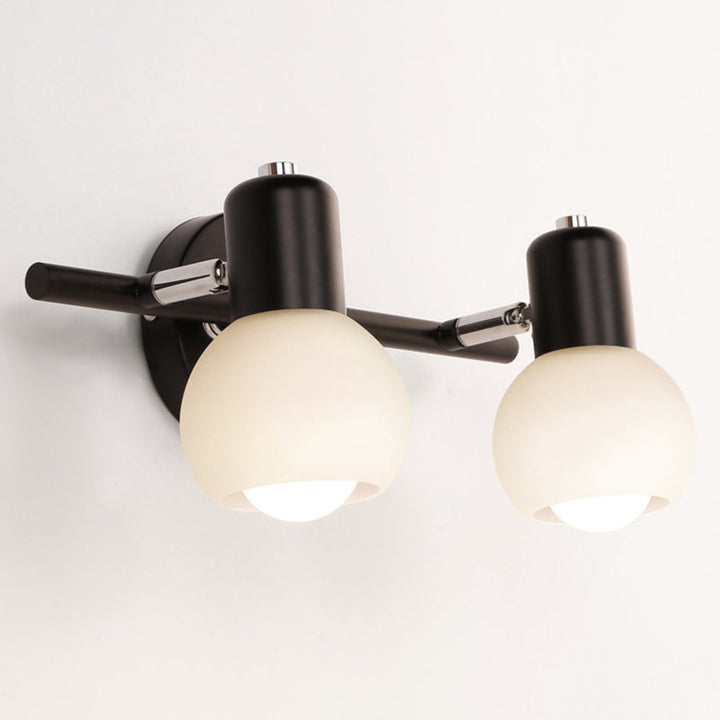 Skørter | Bathroom Vanity Wall Lamps Frosted Glass American Vanity Mirror Lamps for Sink
