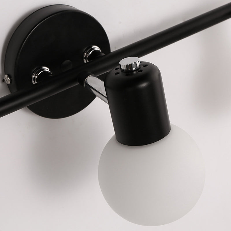 Skørter | Bathroom Vanity Wall Lamps Frosted Glass American Vanity Mirror Lamps for Sink