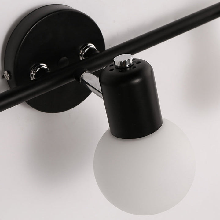 Skørter | Bathroom Vanity Wall Lamps Frosted Glass American Vanity Mirror Lamps for Sink