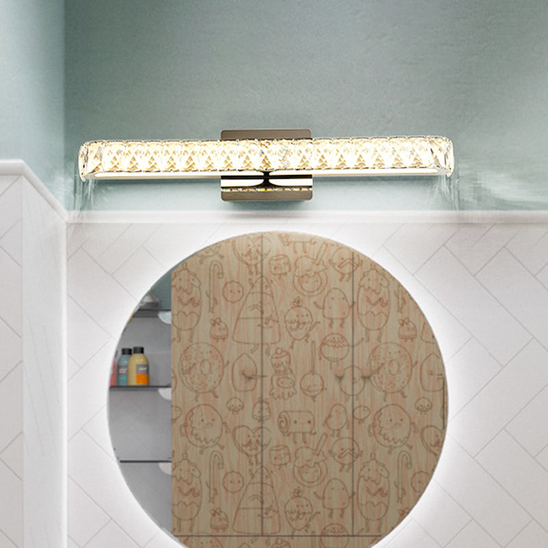 Lisslune | Opulent Inlaid Crystal Vanity Light Fixture Modern Style Vanity Wall Lamp for Bathroom