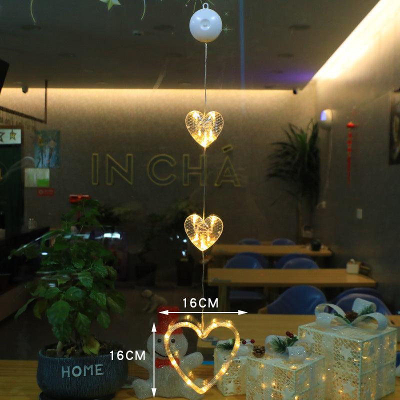 Lisslune | Christmas Window Lighting with Suction Cup