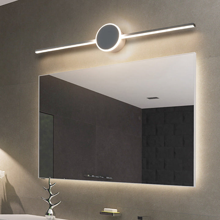 Skørter | Linear Vanity Wall Lamps Modern Minimalist Style Metal Single Vanity Light