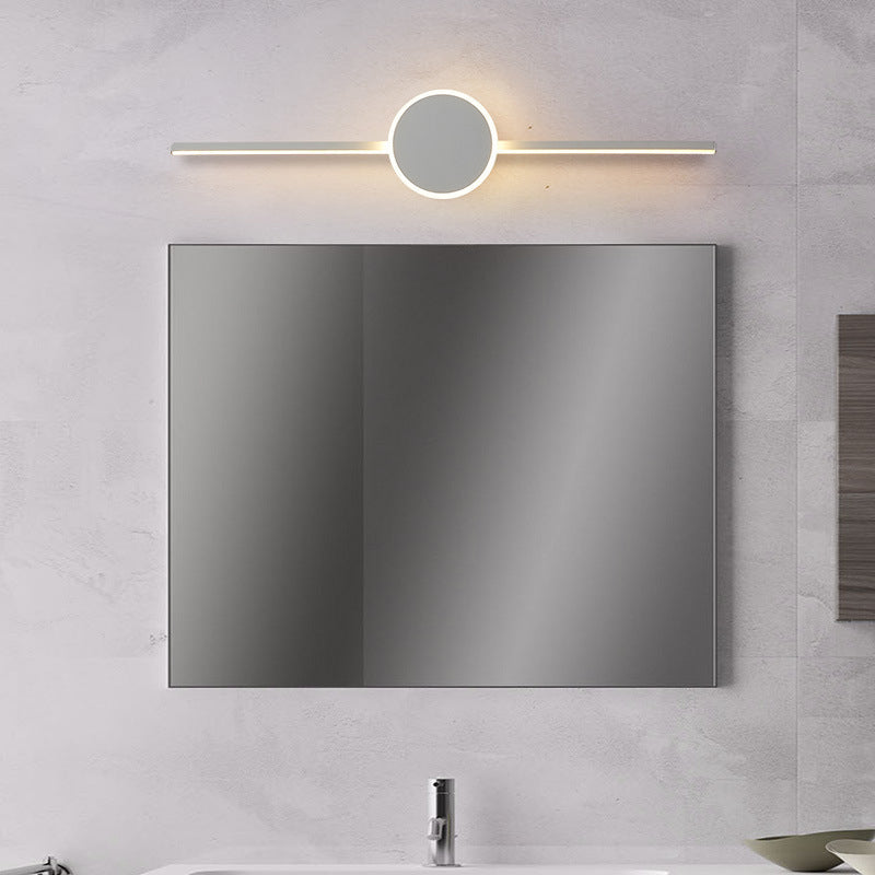 Skørter | Linear Vanity Wall Lamps Modern Minimalist Style Metal Single Vanity Light