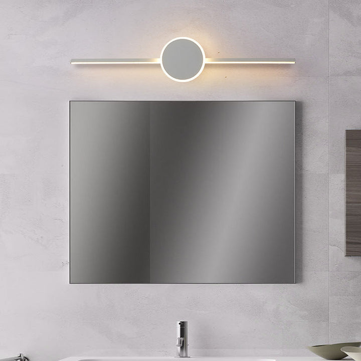 Skørter | Linear Vanity Wall Lamps Modern Minimalist Style Metal Single Vanity Light