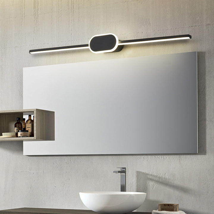 Skørter | Linear Vanity Wall Lamps Modern Minimalist Style Metal Single Vanity Light