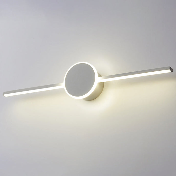Skørter | Linear Vanity Wall Lamps Modern Minimalist Style Metal Single Vanity Light