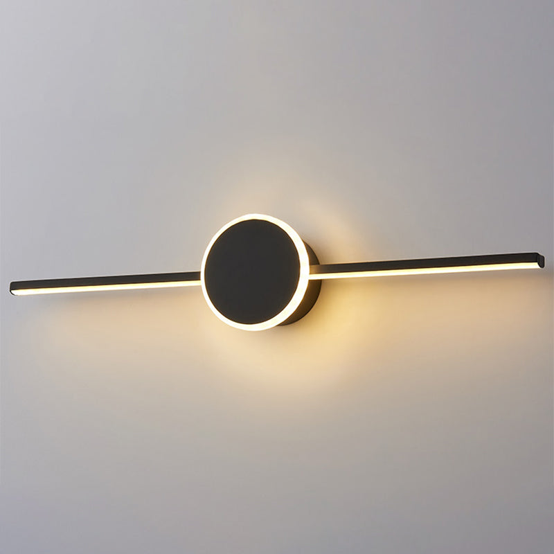 Skørter | Linear Vanity Wall Lamps Modern Minimalist Style Metal Single Vanity Light