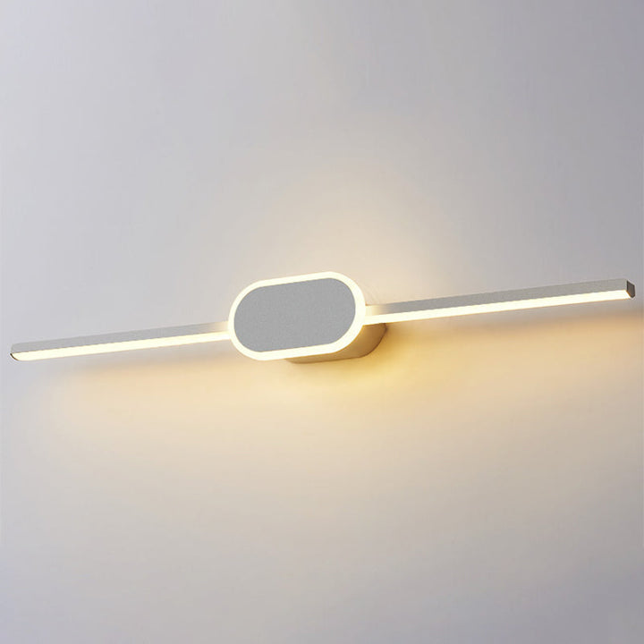 Skørter | Linear Vanity Wall Lamps Modern Minimalist Style Metal Single Vanity Light