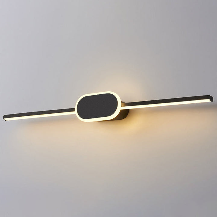 Skørter | Linear Vanity Wall Lamps Modern Minimalist Style Metal Single Vanity Light