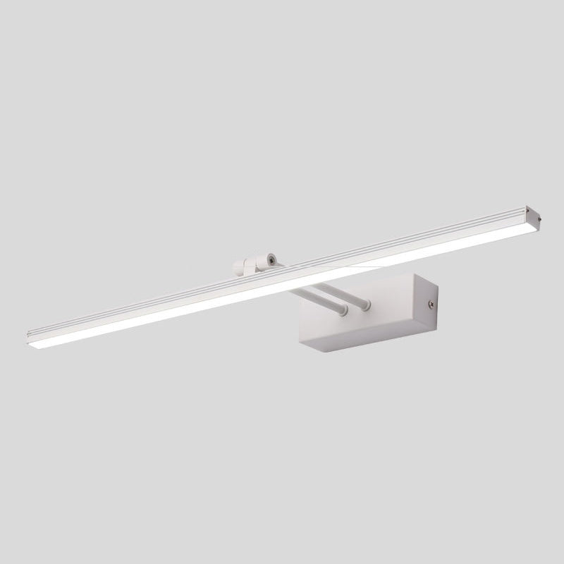 Skørter | Linear Vanity Light Modern Minimalist Style Metal Single Vanity Light