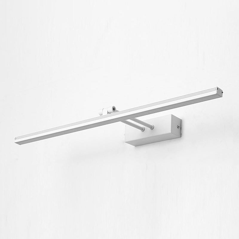 Skørter | Linear Vanity Light Modern Minimalist Style Metal Single Vanity Light