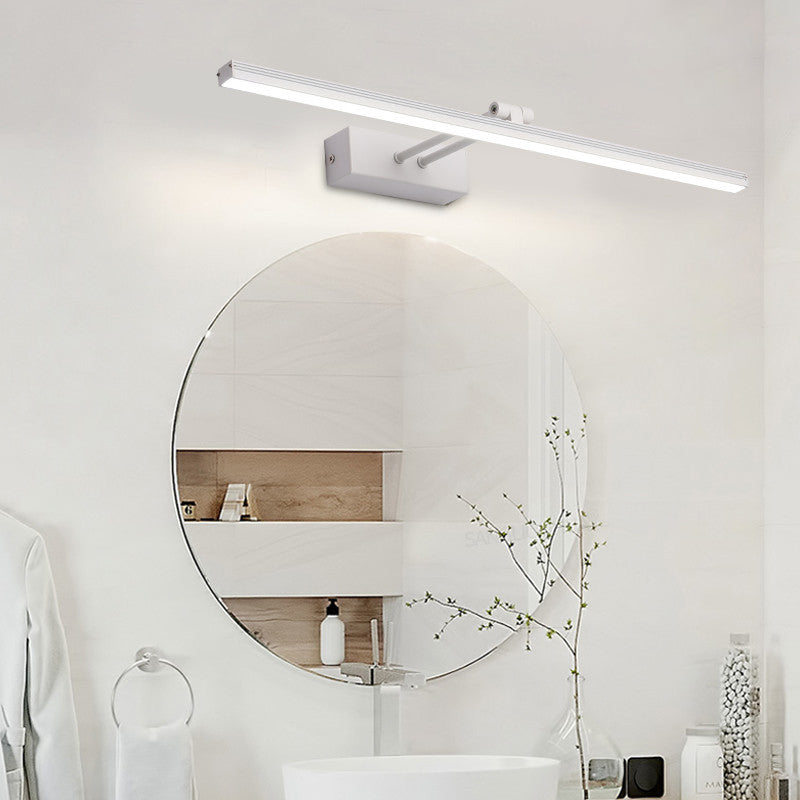 Skørter | Linear Vanity Light Modern Minimalist Style Metal Single Vanity Light