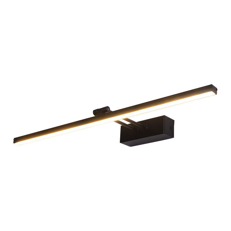 Skørter | Linear Vanity Light Modern Minimalist Style Metal Single Vanity Light