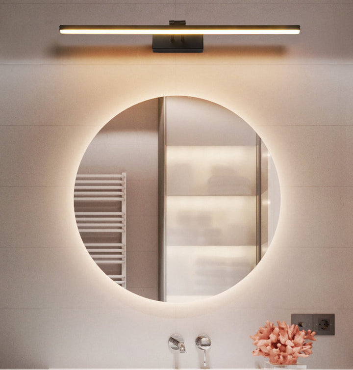 Skørter | Linear Vanity Light Modern Minimalist Style Metal Single Vanity Light