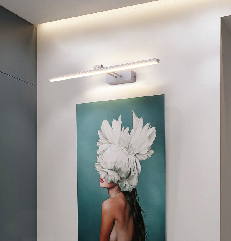 Skørter | Linear Vanity Light Modern Minimalist Style Metal Single Vanity Light