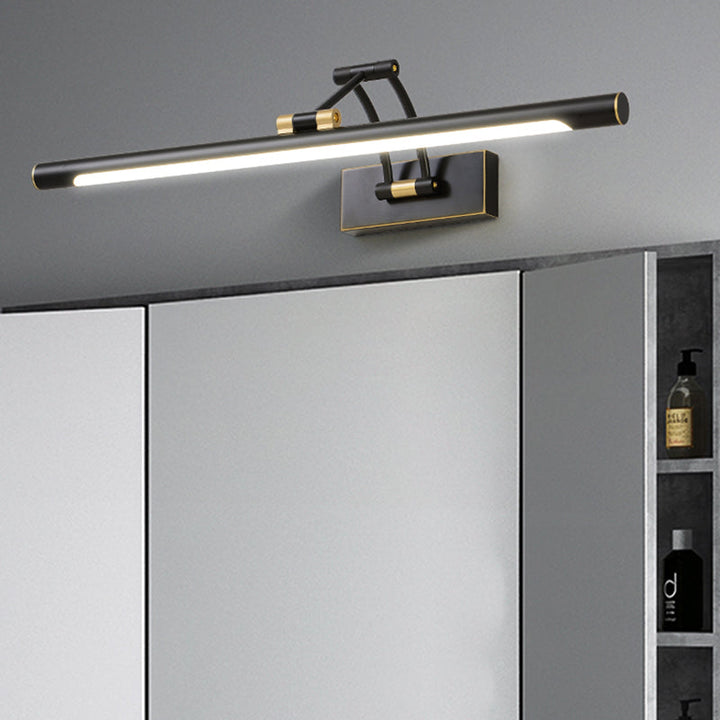 Lisslune | Armed Vanity Wall Lamp Fixtures Modern Luxury Style Copper Single Vanity Light