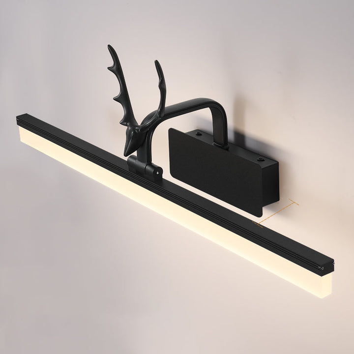 Lisslune | Nordic Light Extravagant Style Rectangular Wall Lamp Metal Single Vanity Light