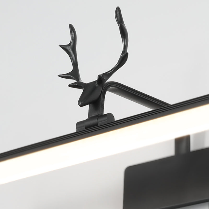 Lisslune | Nordic Light Extravagant Style Rectangular Wall Lamp Metal Single Vanity Light