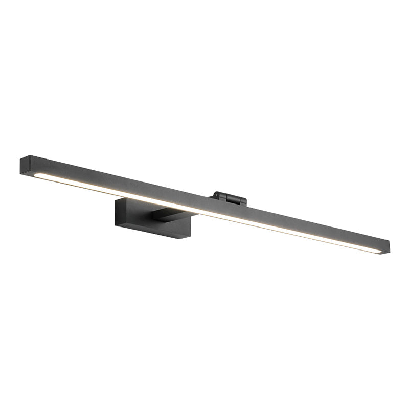 Skørter | Rectangular Vanity Wall Lamps Nordic Minimalist Style Aluminium Single Vanity Lamp