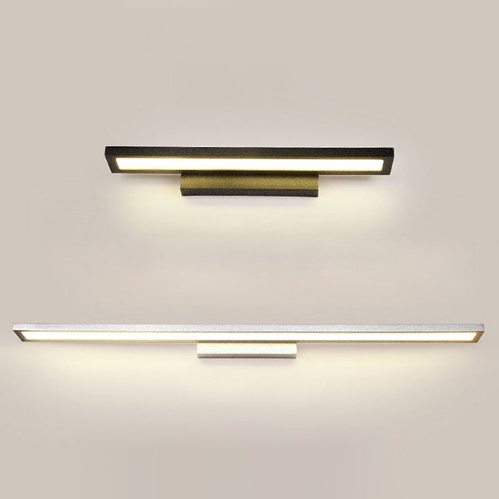 Skørter | Rectangular Vanity Wall Lamp Fixtures Modern Minimalist Style Aluminum Single Vanity Lamp