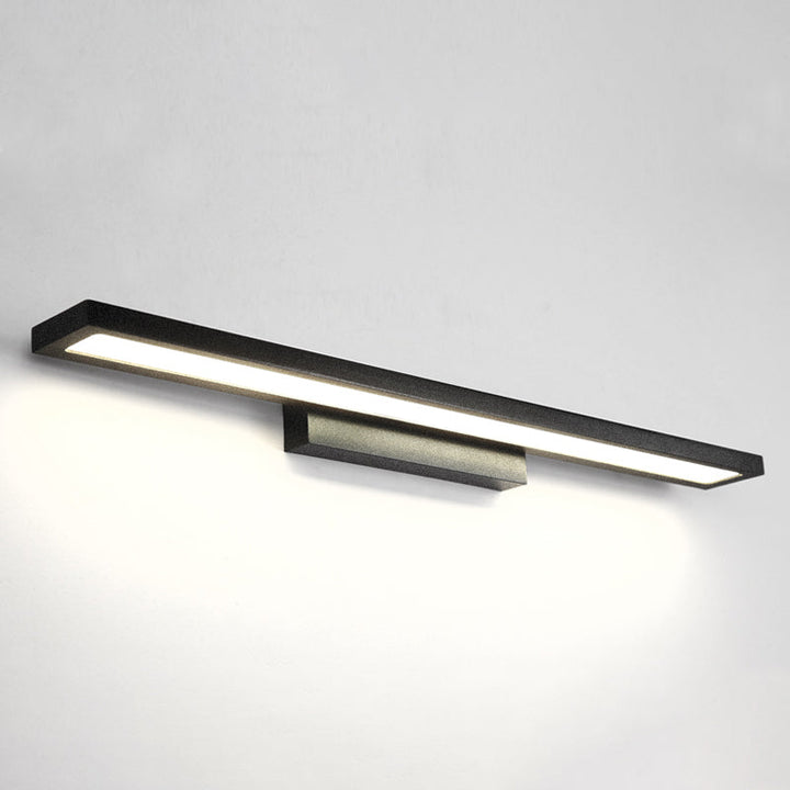 Skørter | Rectangular Vanity Wall Lamp Fixtures Modern Minimalist Style Aluminum Single Vanity Lamp