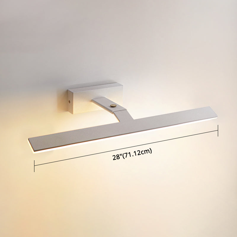 Skørter | Armed Vanity Wall Lamps Nordic Minimalist Style Aluminum Single Vanity Lamp