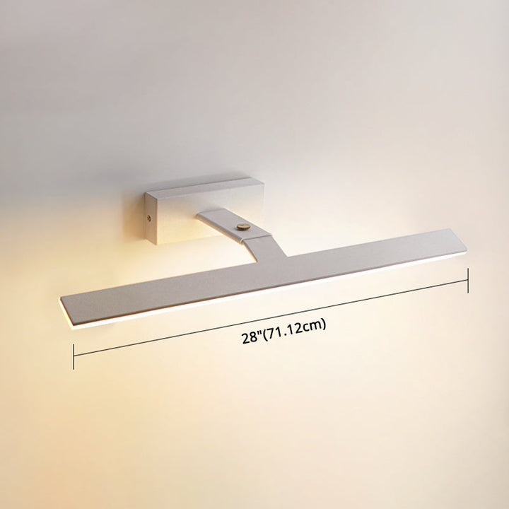 Skørter | Armed Vanity Wall Lamps Nordic Minimalist Style Aluminum Single Vanity Lamp