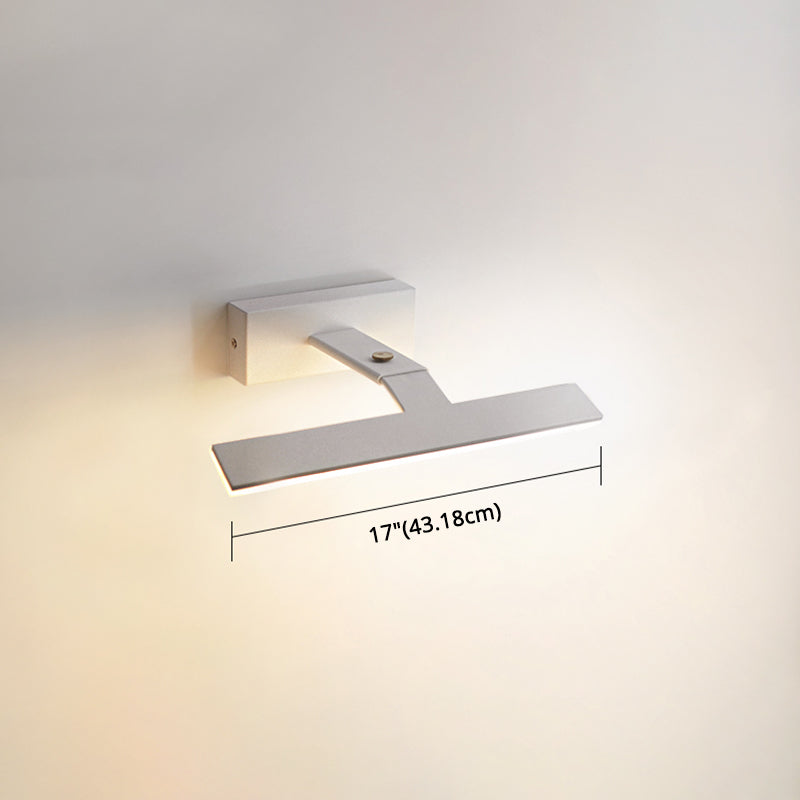 Skørter | Armed Vanity Wall Lamps Nordic Minimalist Style Aluminum Single Vanity Lamp