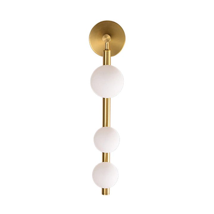 Lisslune | Spherical Wall Vanity Light Modern Luxury Style Glass 3 Light Vanity Light