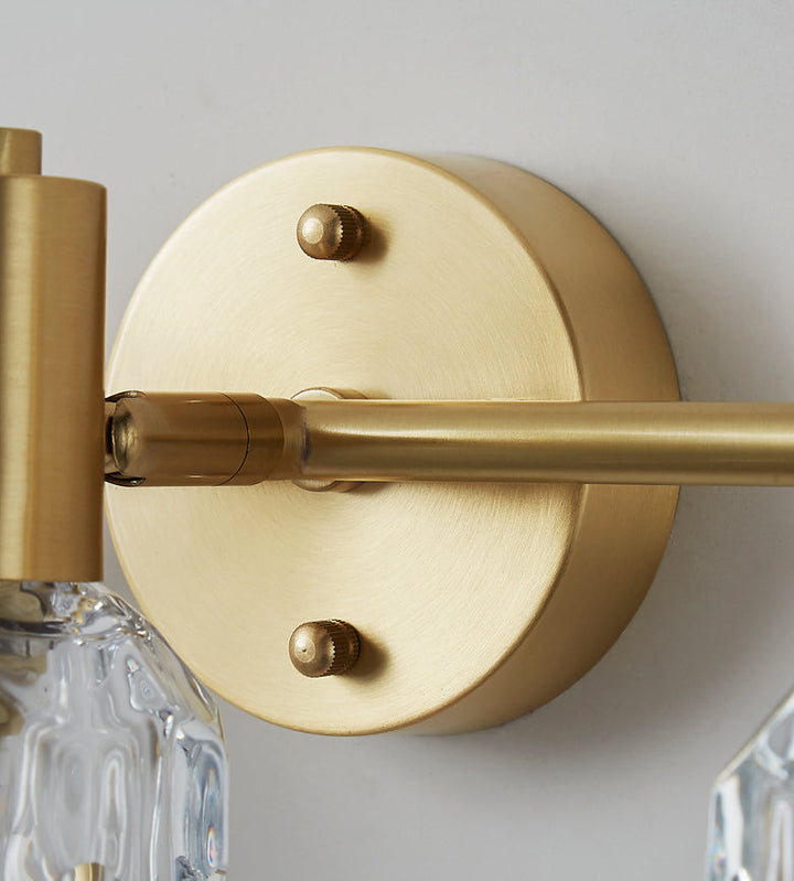Lisslune | Circle Vanity Wall Lamps Modern Luxury Style Copper Vanity Lights
