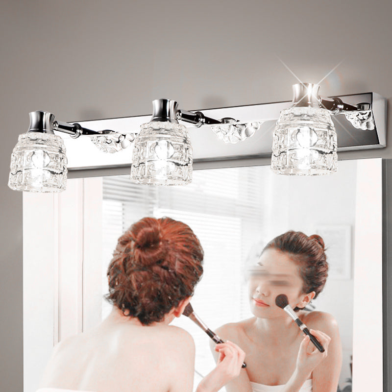 Lisslune | Armed Vanity Wall Lamp Fixtures Light Extravagance Retro Style Crystal Vanity Lights