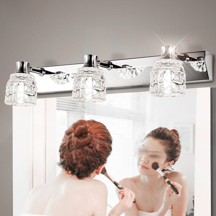 Lisslune | Armed Vanity Wall Lamp Fixtures Light Extravagance Retro Style Crystal Vanity Lights