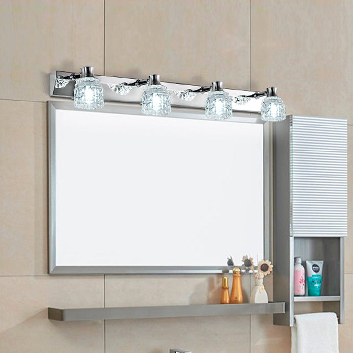 Lisslune | Armed Vanity Wall Lamp Fixtures Light Extravagance Retro Style Crystal Vanity Lights