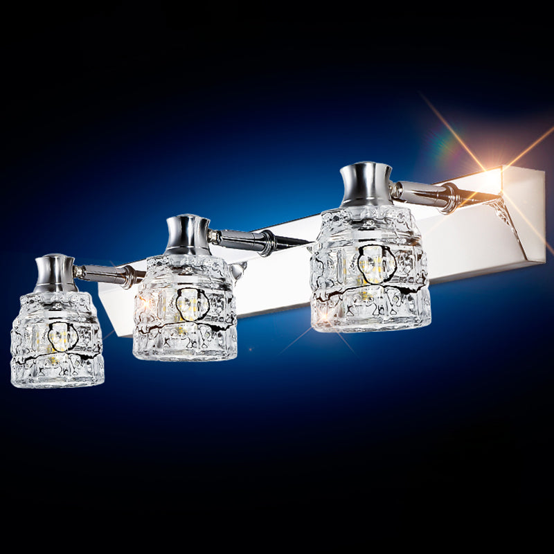 Lisslune | Armed Vanity Wall Lamp Fixtures Light Extravagance Retro Style Crystal Vanity Lights