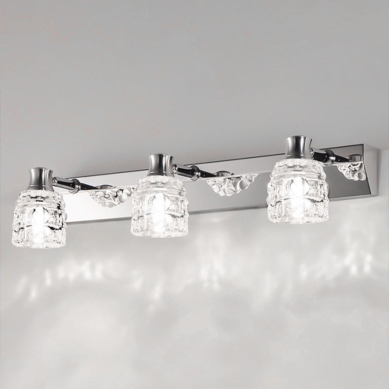 Lisslune | Armed Vanity Wall Lamp Fixtures Light Extravagance Retro Style Crystal Vanity Lights