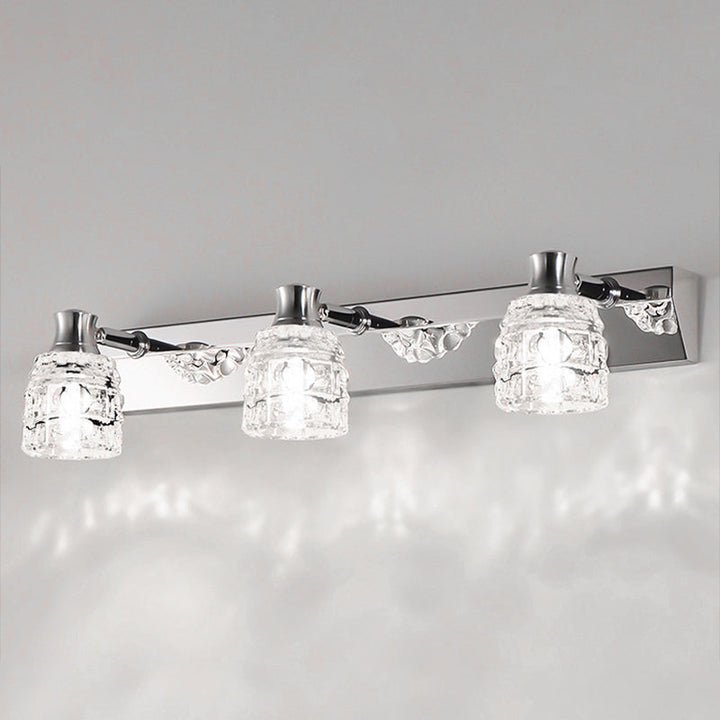 Lisslune | Armed Vanity Wall Lamp Fixtures Light Extravagance Retro Style Crystal Vanity Lights
