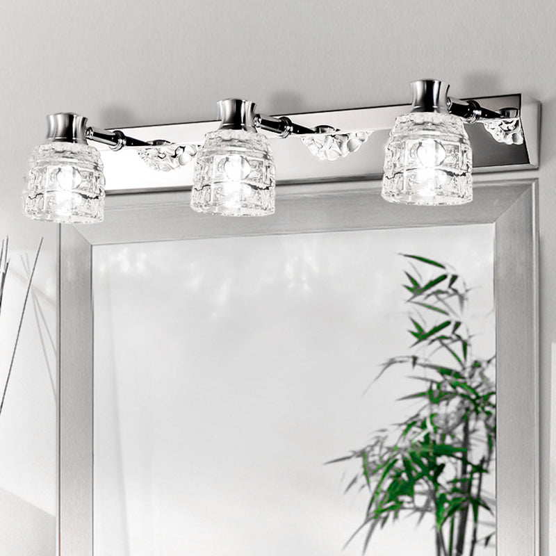 Lisslune | Armed Vanity Wall Lamp Fixtures Light Extravagance Retro Style Crystal Vanity Lights