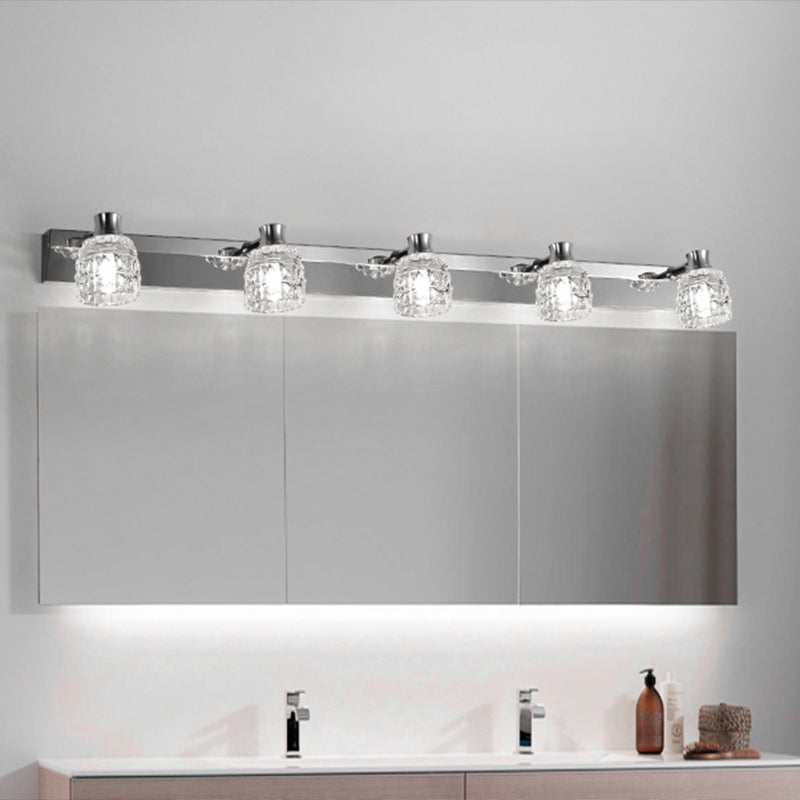 Lisslune | Armed Vanity Wall Lamp Fixtures Light Extravagance Retro Style Crystal Vanity Lights
