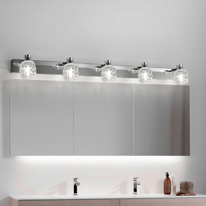 Lisslune | Armed Vanity Wall Lamp Fixtures Light Extravagance Retro Style Crystal Vanity Lights